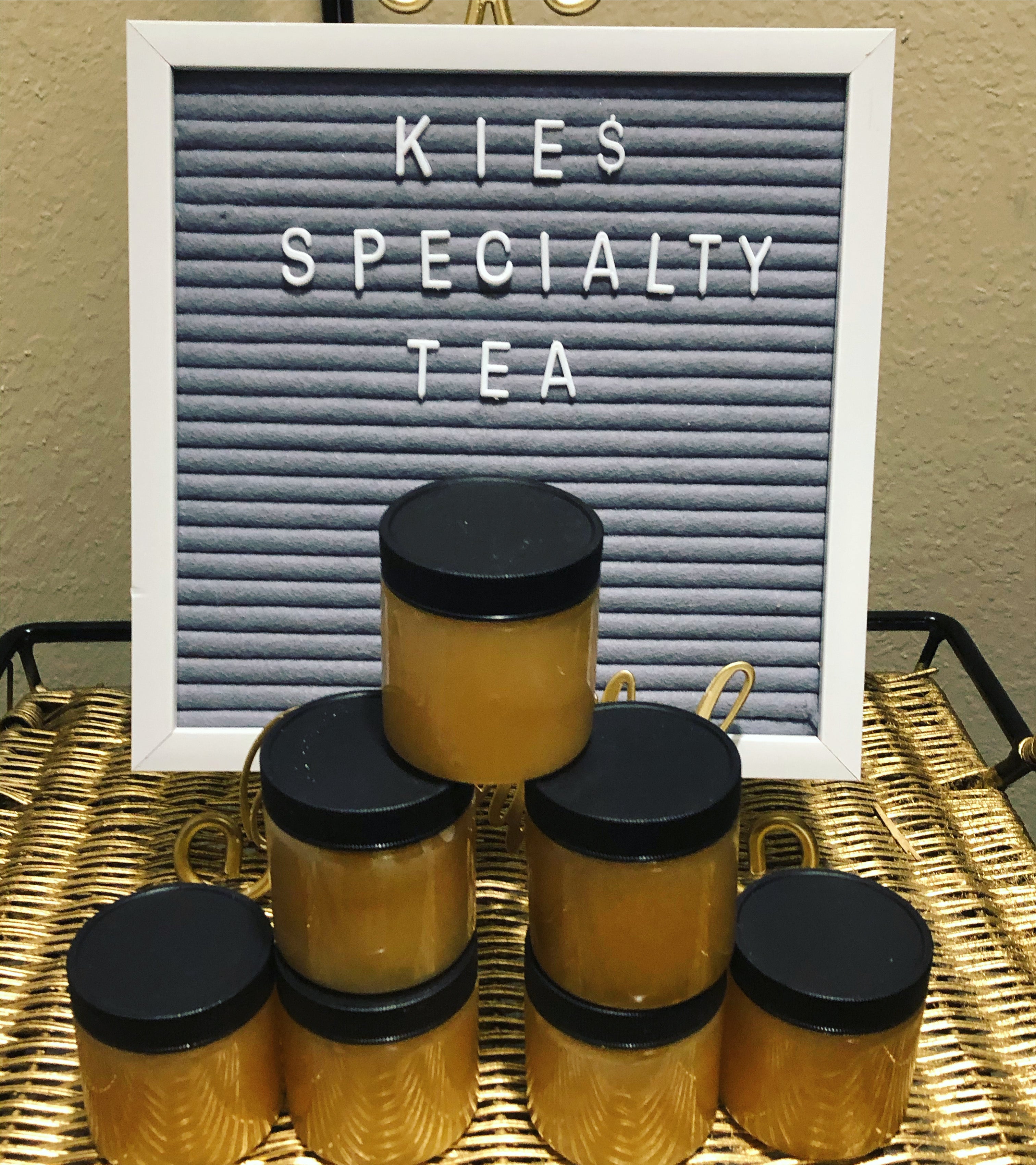 Kie's Specialty Tea | No Additives Creamy Organic Honey From The Hive 